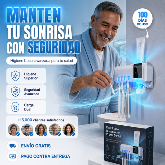 ESTERILIZADOR DISPENSADOR. Más Higiene, Más Sonrisas!😁